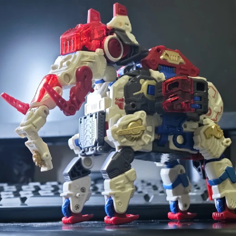 

52 игрушки Beastbox Zone Safety Mammoth 2,0 игрушка-трансформер животное Мех Мобильная модель ручной работы для мальчиков Праздничный подарок на день рождения