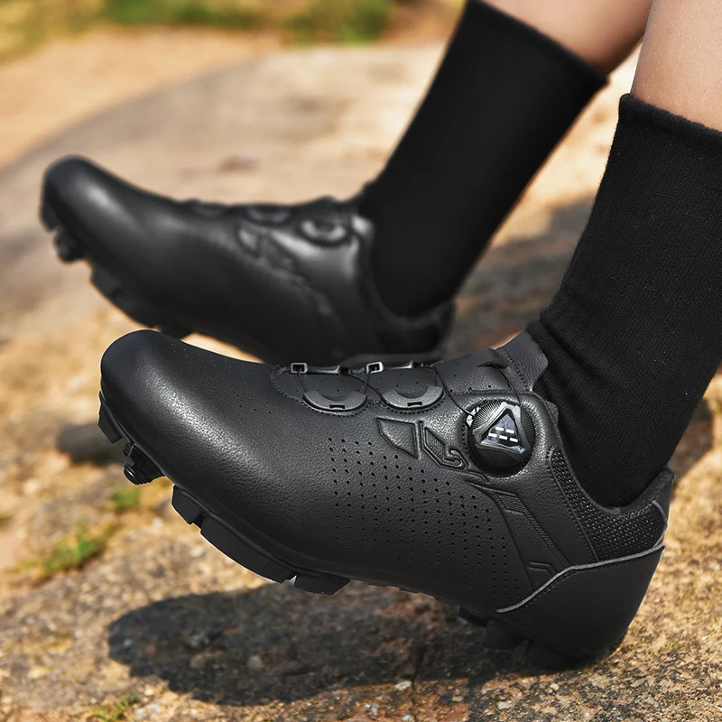 

Bicycle professional riding shoes unisex four seasons new anti slip wear-resistant breathable comfortable mountain cycling shoes