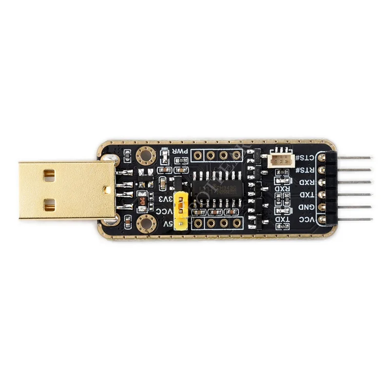 Raspberry Pi5 USB To UART Debugger Module Onboard UART Connector Type-A Port for Pi 5