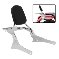 Motorcycle Passenger Sissy Bar Backrest Luggage Rack For Suzuki Boulevard M50 C50 05-11 Intruder Volusia VL400 VL800 2001-2012