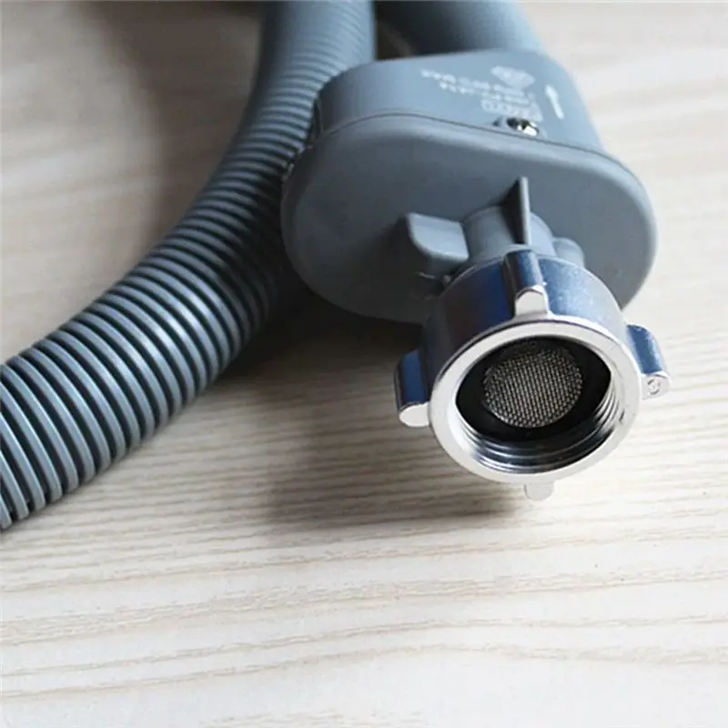 خرطوم مدخل إيقاف الماء 1.5 متر 3/4 بوصة بما في ذلك صمام الأمان لمجموعة خرطوم الغسالة-A36R #5