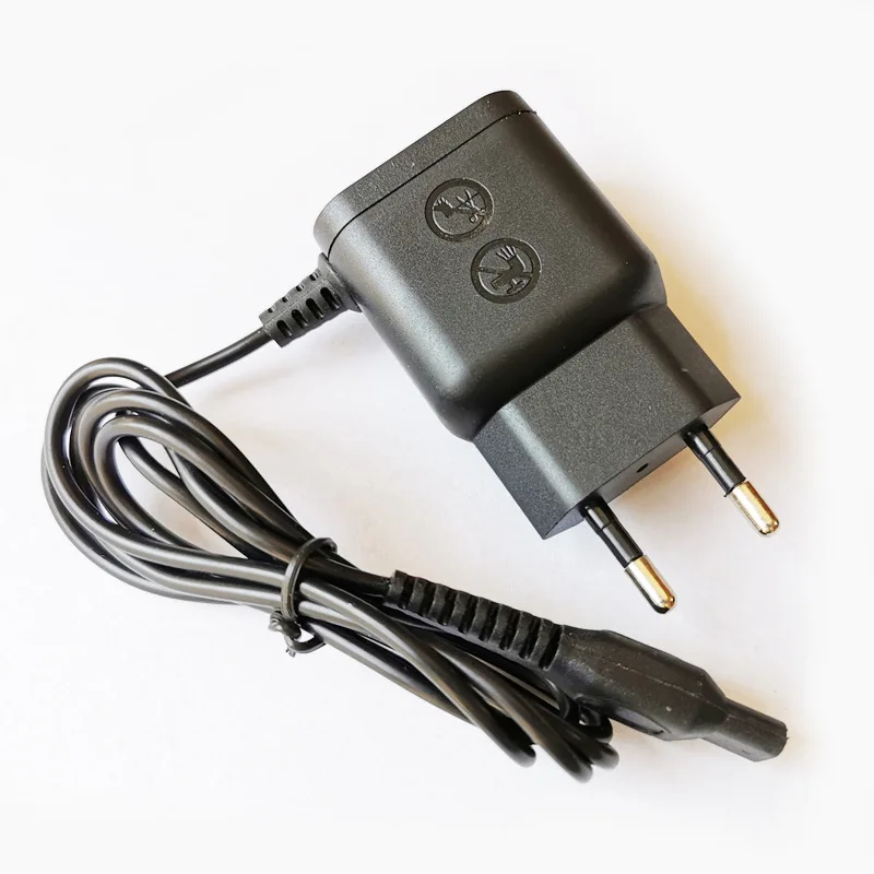 Adaptador de corriente CA para máquina de afeitar eléctrica, cargador de pared con enchufe europeo para máquina de afeitar HQ8505/6070/6075/6090