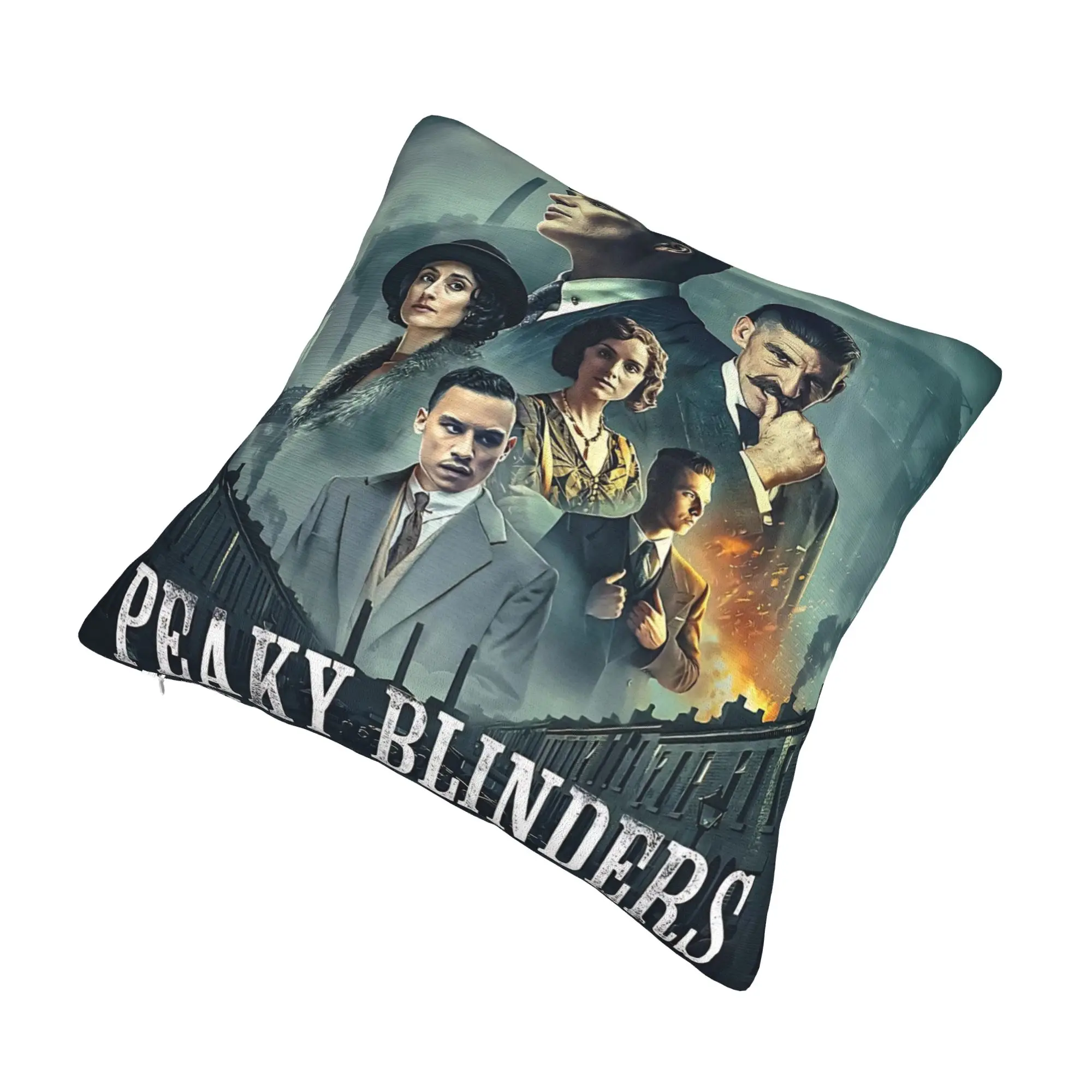 Decorative Pillow Cover Tommy Shelby Peakys Blinders Merch Living Room  Pillow Case Cover Zipper Multi-Size