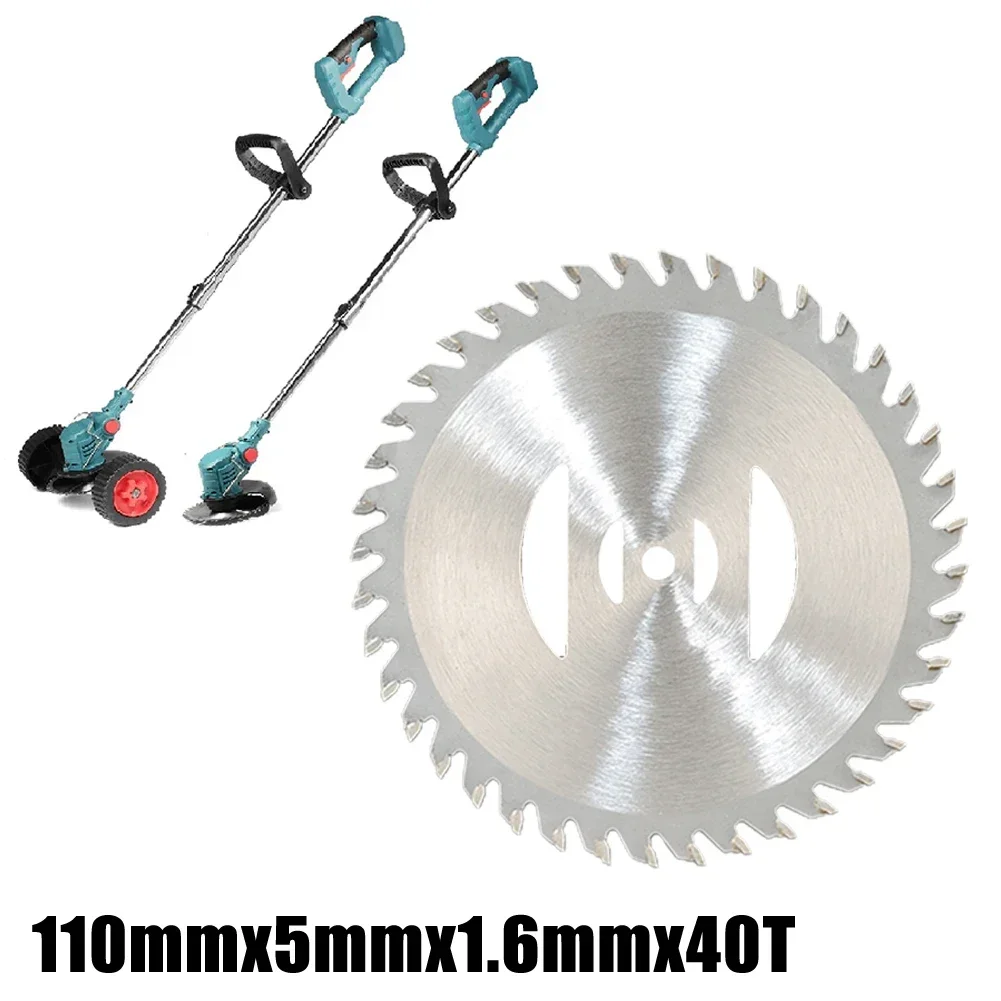 4.4inch 40Teeth Metal Grass Trimmer Heads Blade Replacement Brush Disc Saw Blades For Garden Mower Accessories Hand Tools