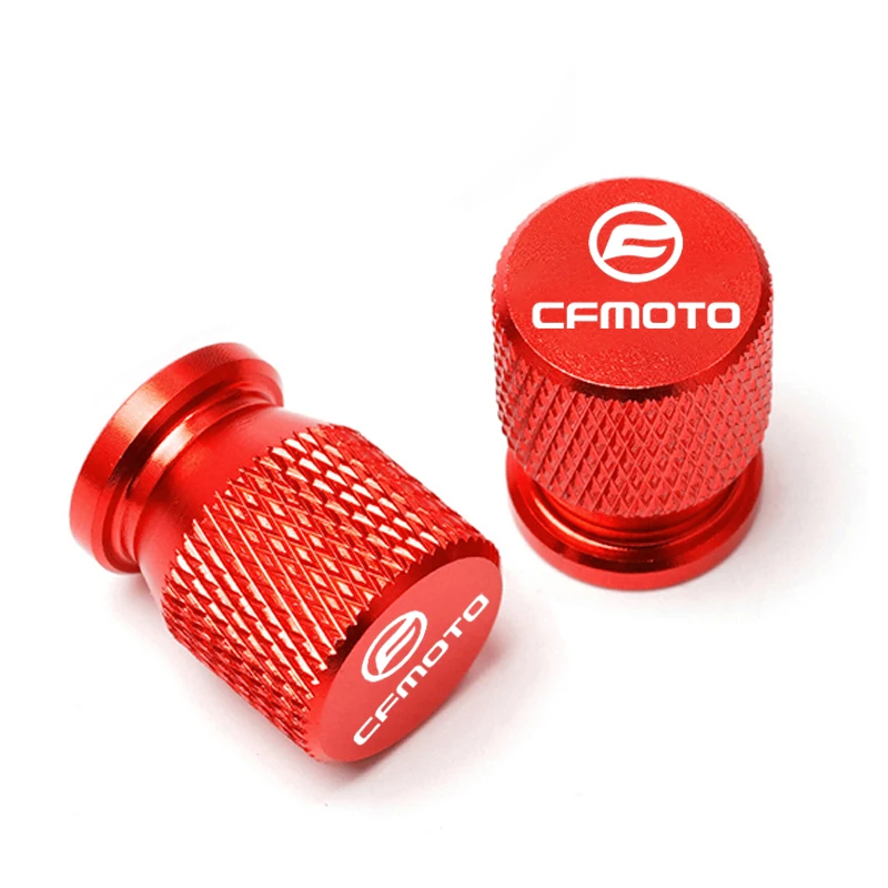 2PCS Aluminum Motorcycle Tyre Valve Cap Dustproof Universal For CFMOTO 300SR 400NK 650NK 150NK 250NK 400GT 800MT 650GT CF500