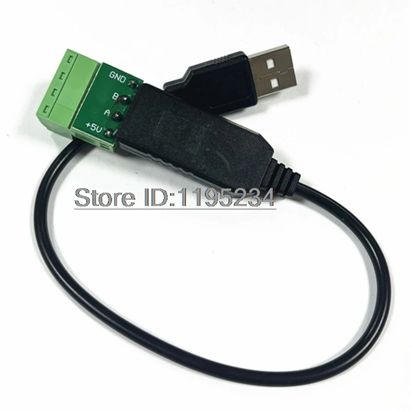 Konwerter RS485 na USB Ochrona przed aktualizacją Konwerter RS232 Kompatybilny ze standardowym modułem płytki złącza RS-485 A V2.0 — zdjęcie 6