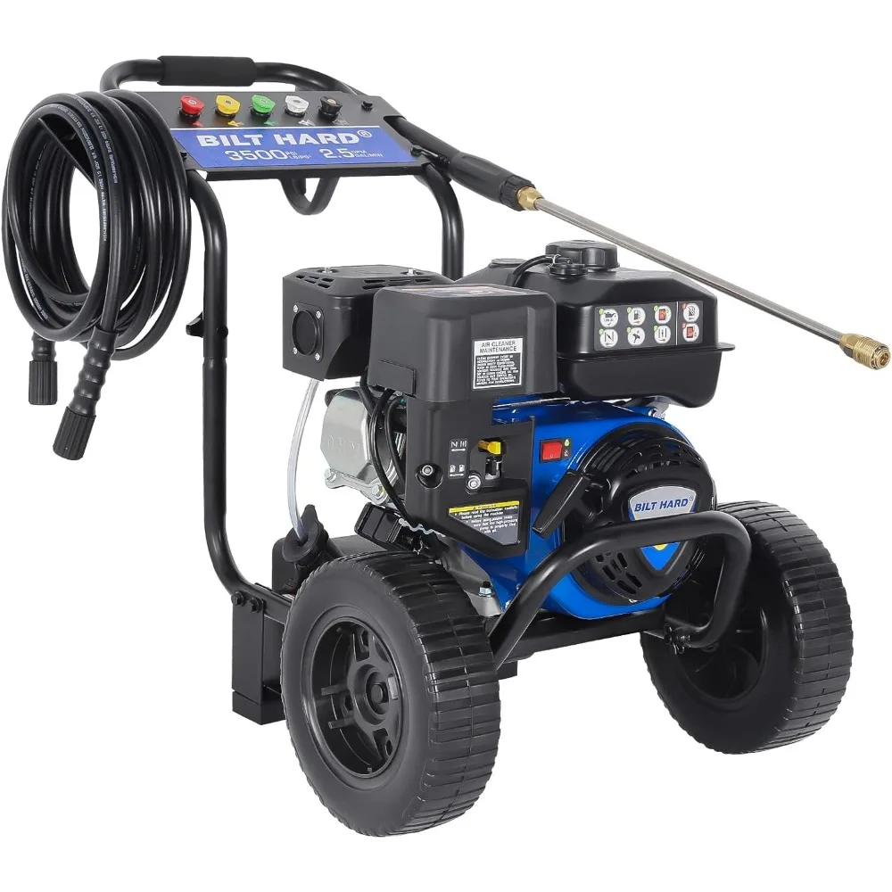 

3500 PSI 2.5 GPM Gas Pressure Washer, 224cc 4-Cycle Engine, Heavy Duty Gas Power Washer