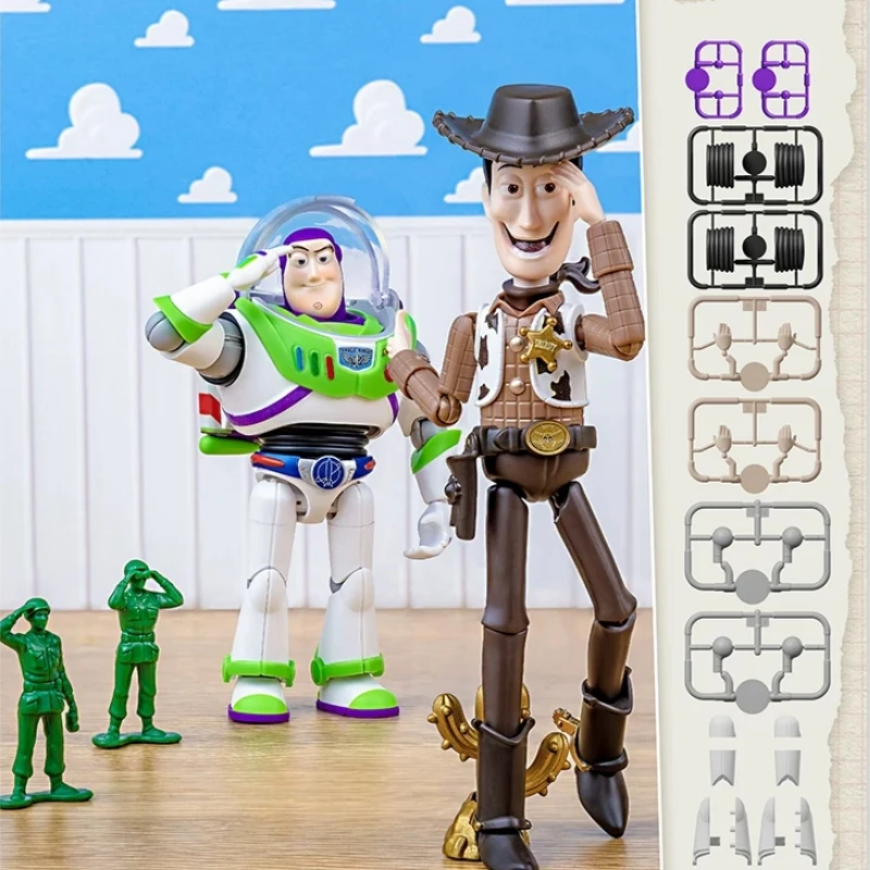 BLOKEES Toy Story Building Blocks Elite Version Blind Box Wave1 Toy Bullseye Jessie Buzz Lightyear Assembly Model Ornament Gift