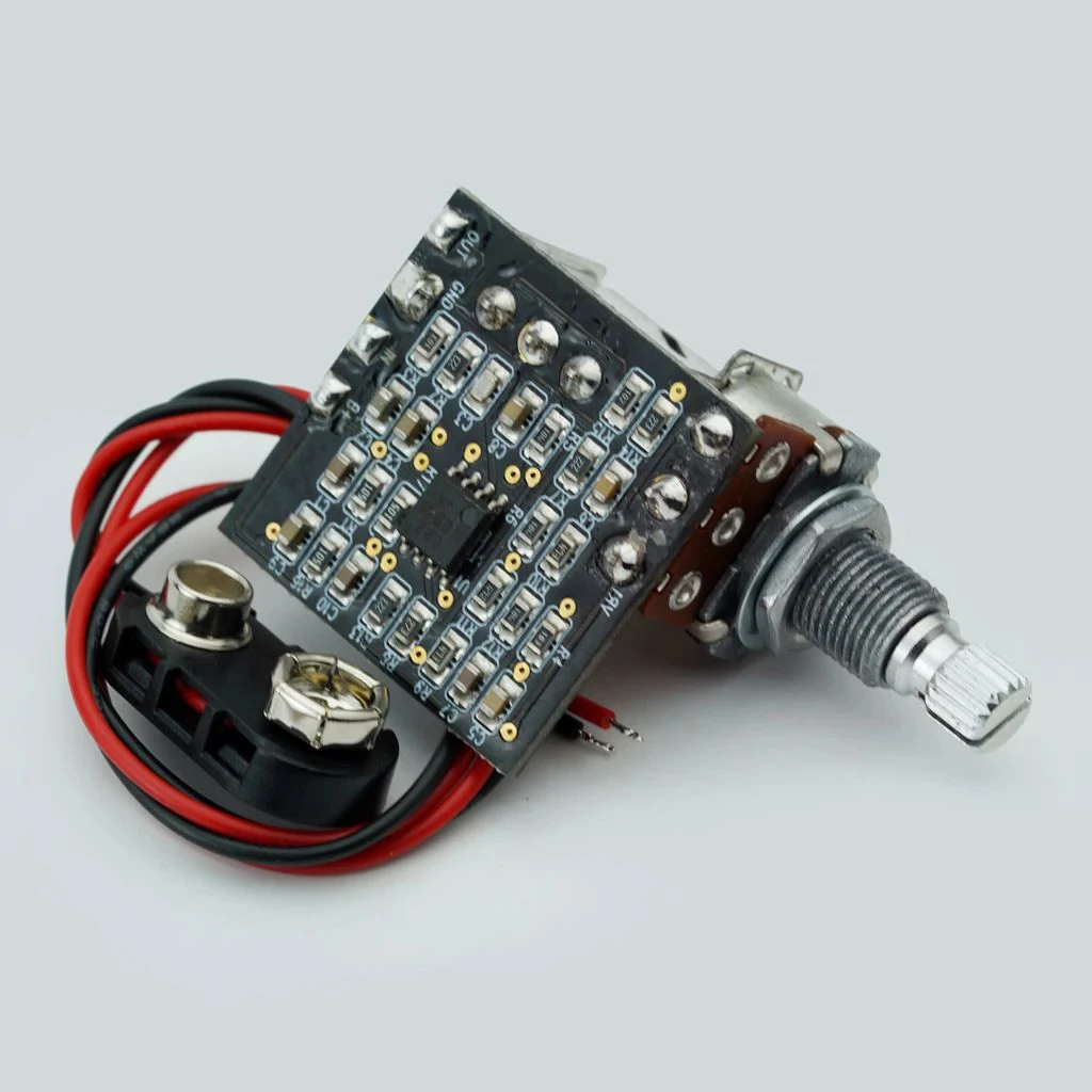 Electric Guitar Potentiometer Expand To Peak Controller Onboard Active Guitar EQ EXP