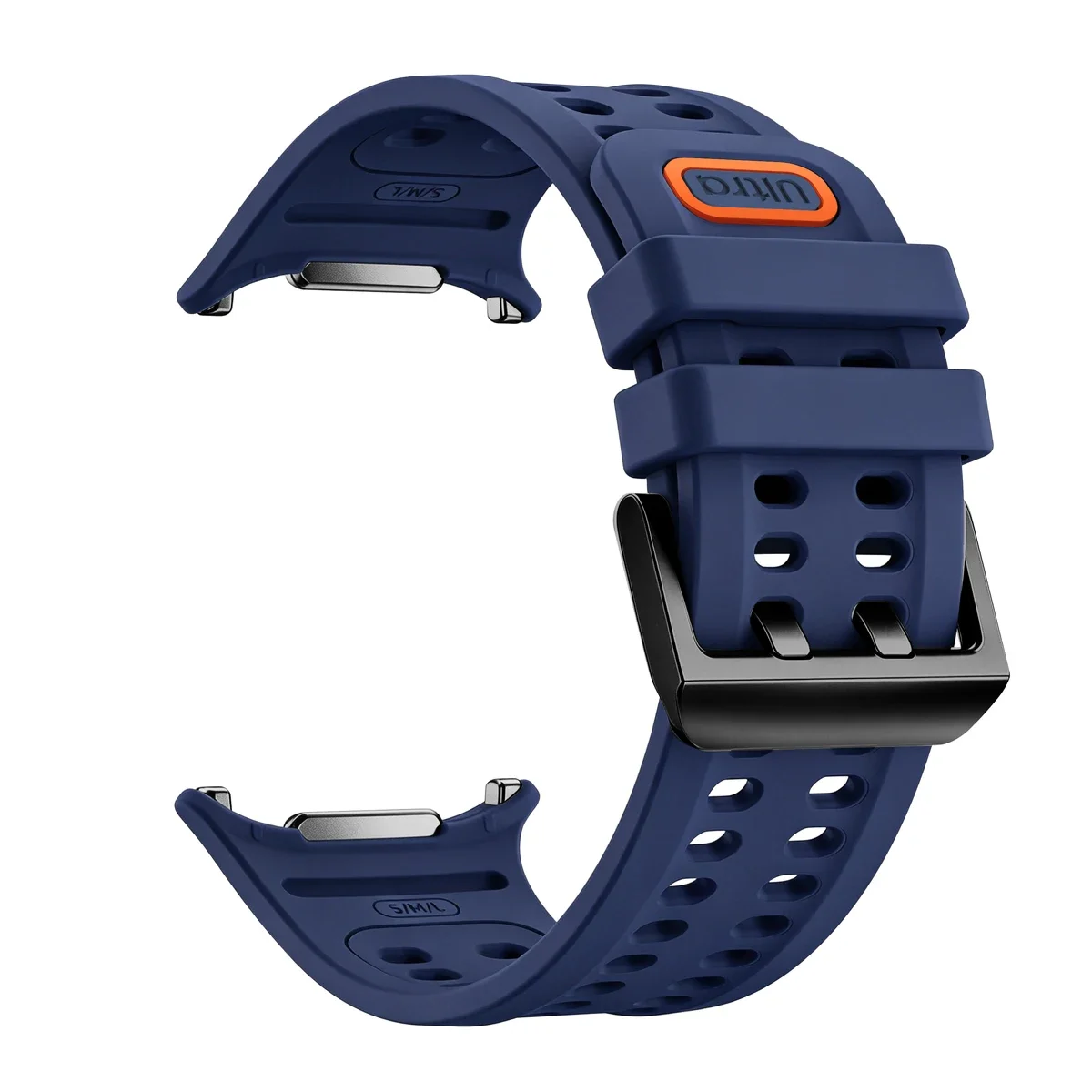Original Silikonarmband für Samsung Galaxy Watch Ultra 2 47mm Marine Sport Armband Correa für GalaxyWatch Ultra 2026 2025 Bänder – Detail 28