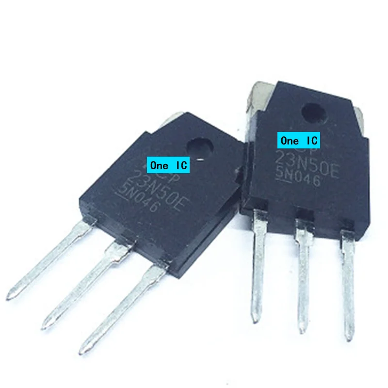 

5pcs 100% Brand New 23N50E FMH23N50E TO-3P MOS Field Effect Transistor Original Genuine Ic