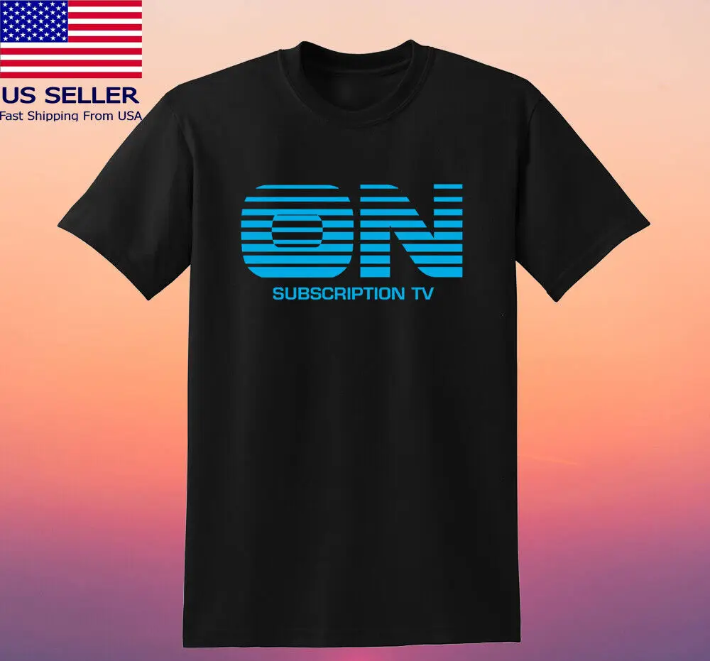 ON TV Subscription Black T-shirt Size S-5XL