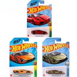 Hot Wheels-Voiture l'inventaire Lamborghini Reventon pour garçon, jouet pour enfant, original, moulé sous pression, édition anniversaire, 1/64