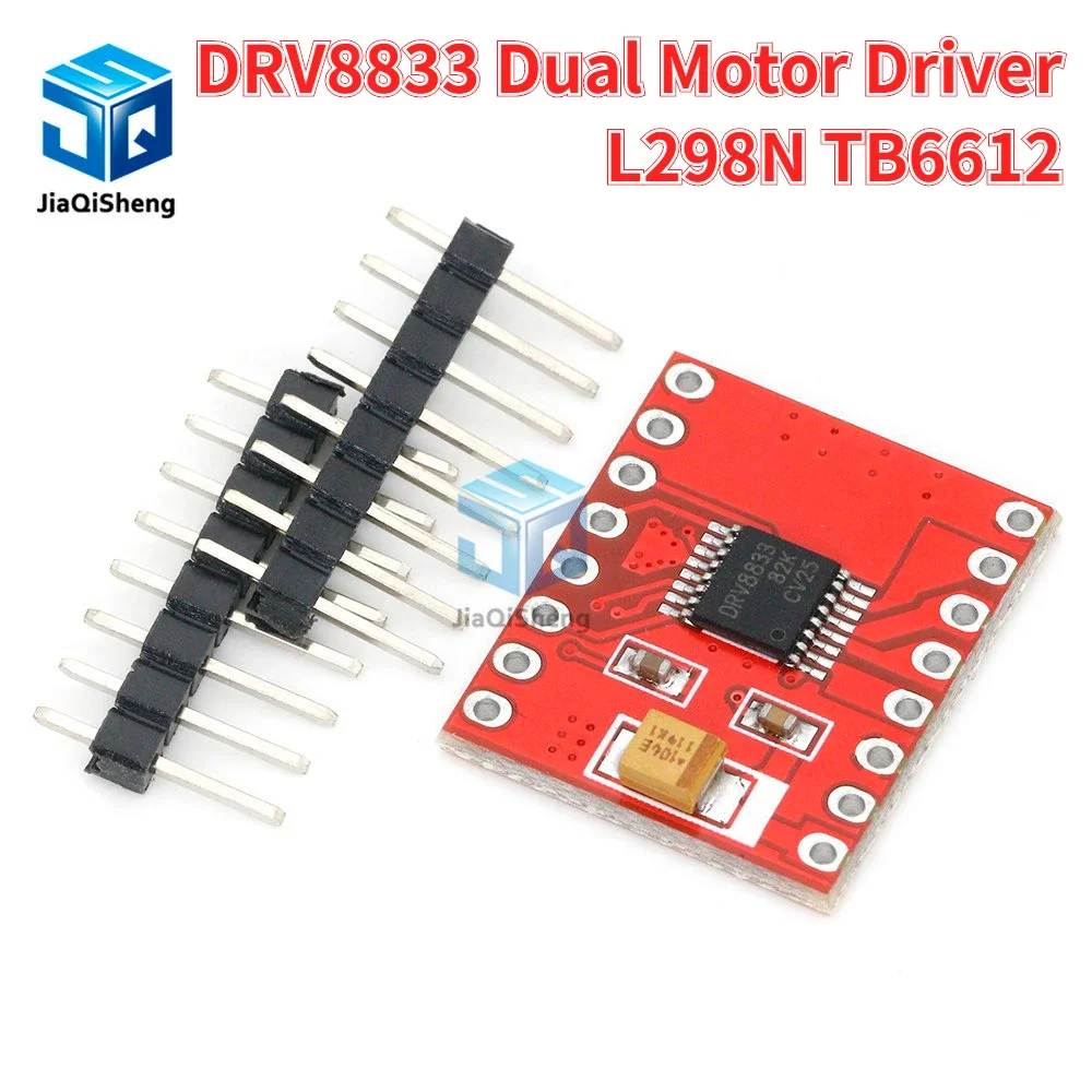 DRV8833 Dual Motor Driver 1A TB6612FNG for Arduino Microcontroller Better than L298N TB6612