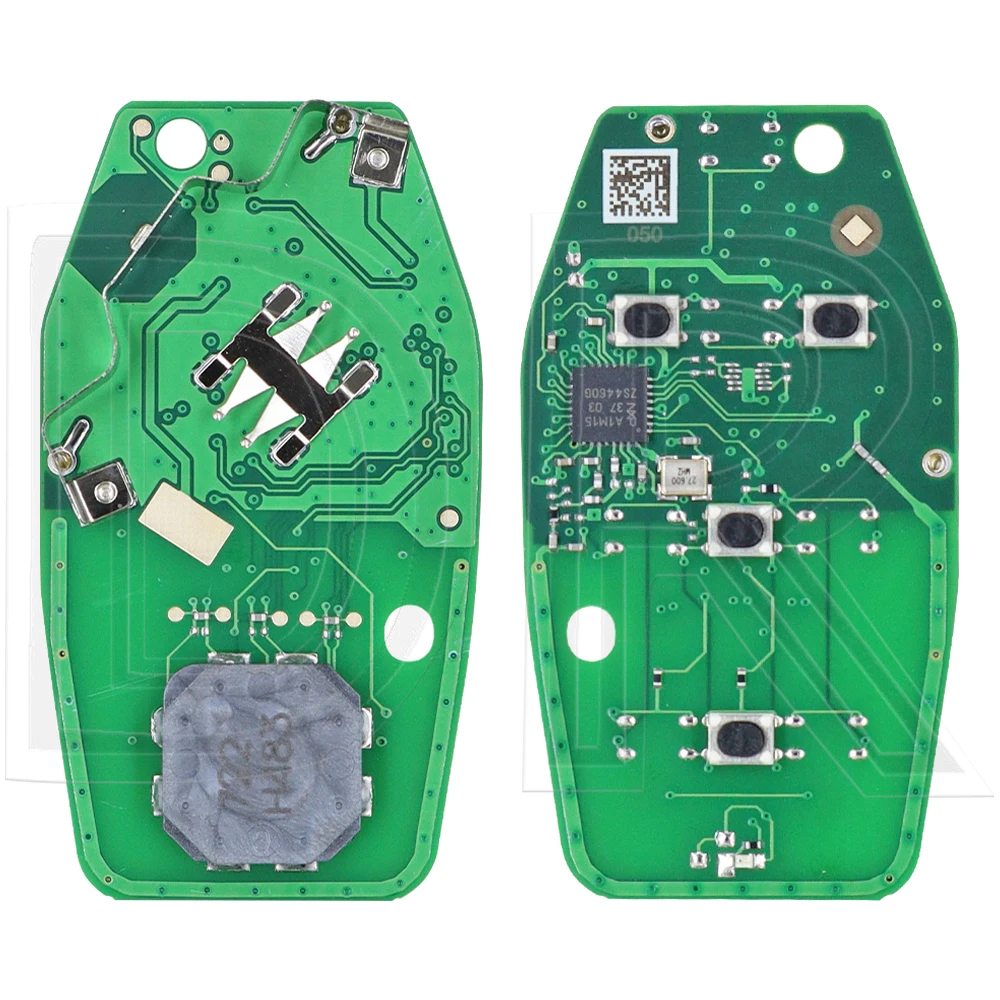 Great 433MHz 4A PCF7939MA Aftermarket No LOGO/Original PCB Chip OHT1130261 Car Remote Control Key For Jeep Wrangler 2018 2019