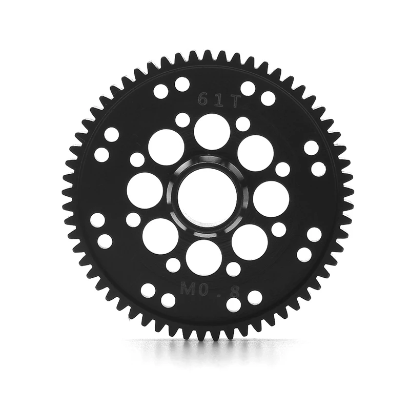 ラジコンカー用スチールメタルメインギア,32p,61t,ara311100,arrma 1/10,ゴロンモンスタートラック,2wd,アップグレードパーツ,ブラック