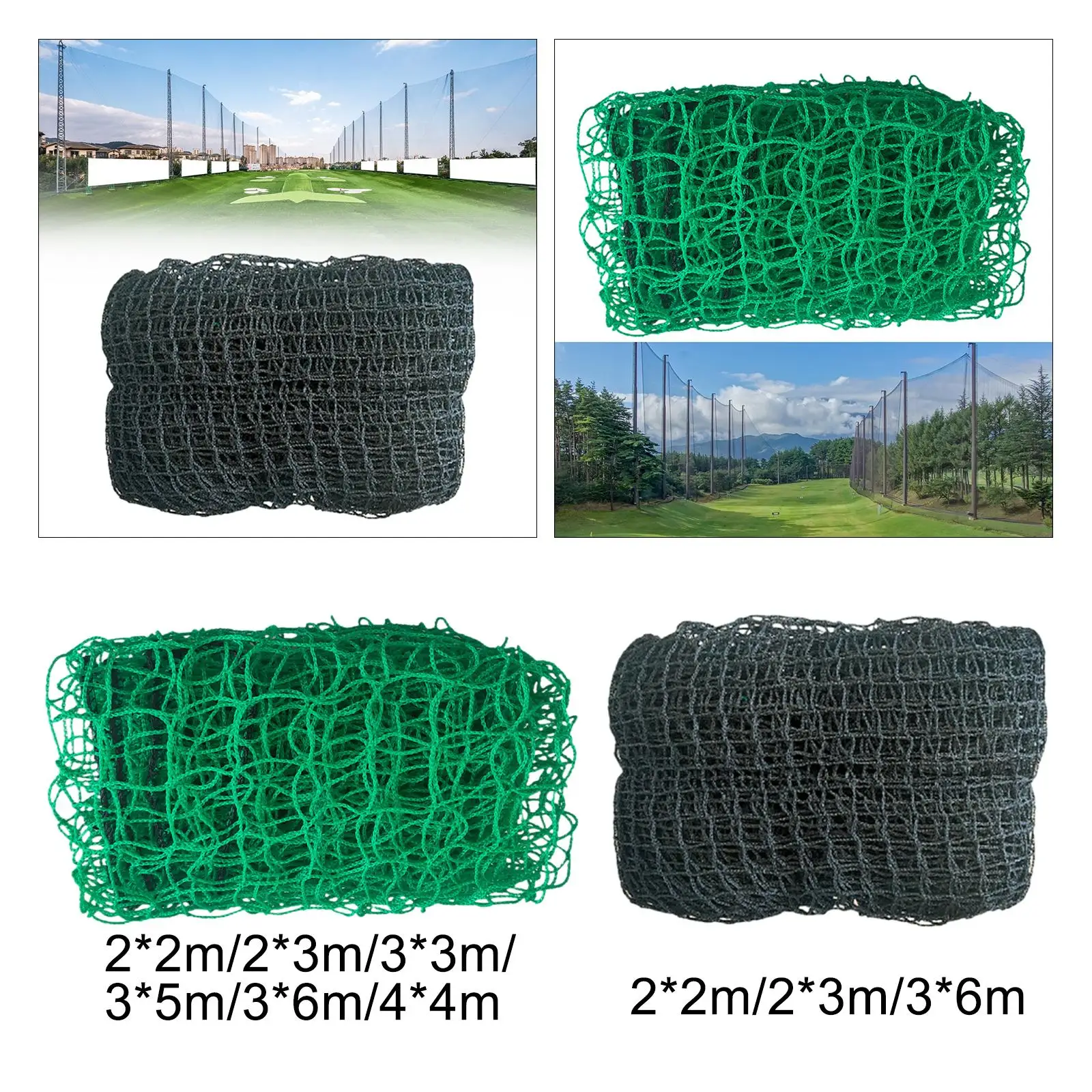Outdoor Indoor Golf Practice Barrier Net Multifunction High Impact Net for Golf Simulator Cage with Impact Screen Outdoor Indoor Golf Practice Barrier Net Multifunction High Impact Net for Golf Simulator Cage with Impact Screen