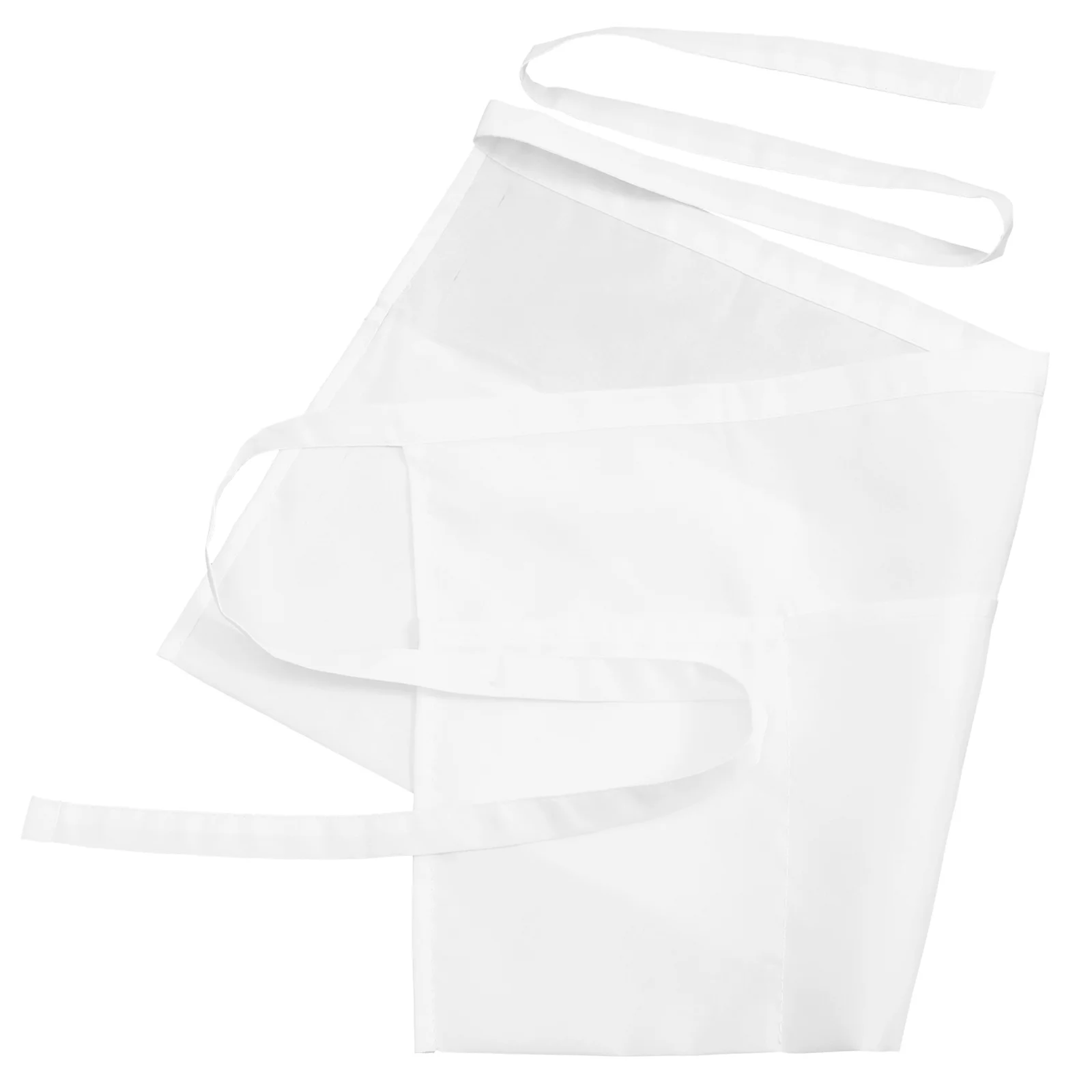 

Adjustable Waterproof Work Apron with Large Pocket for Chefs Waiters Teachers Versatile Half Apron for Various Tasks