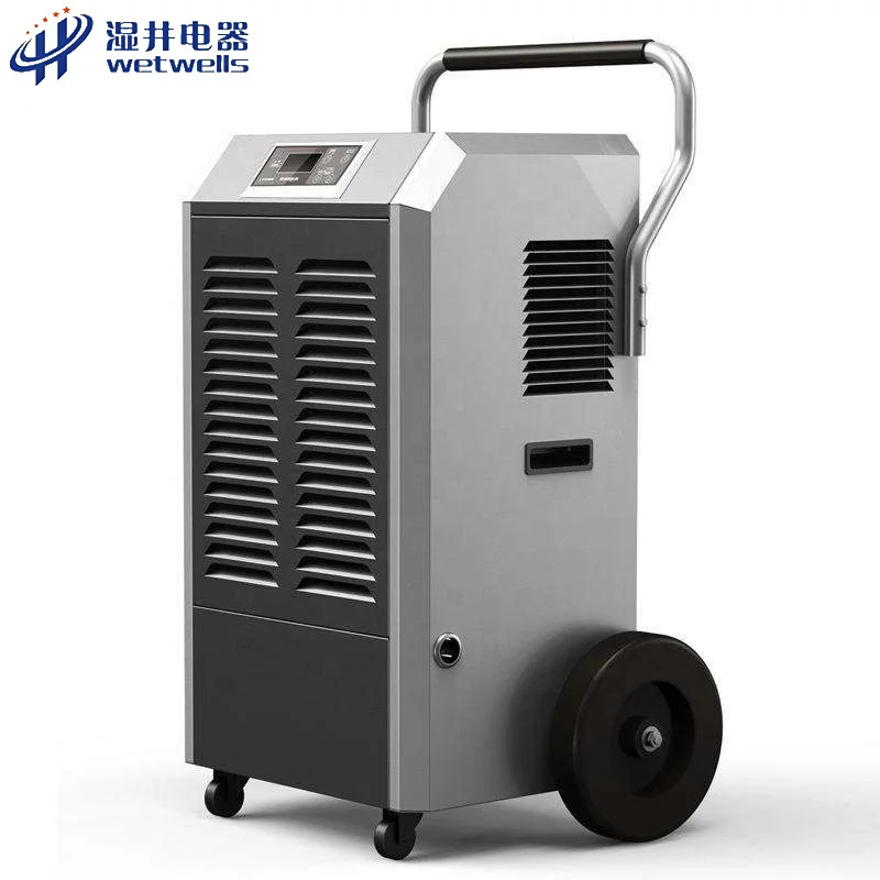 

WETWELLS New Electric 150L/D Professional Air Dryer Metal Sheet Dehumidifier Industrial 220V Commercial Big Wheels