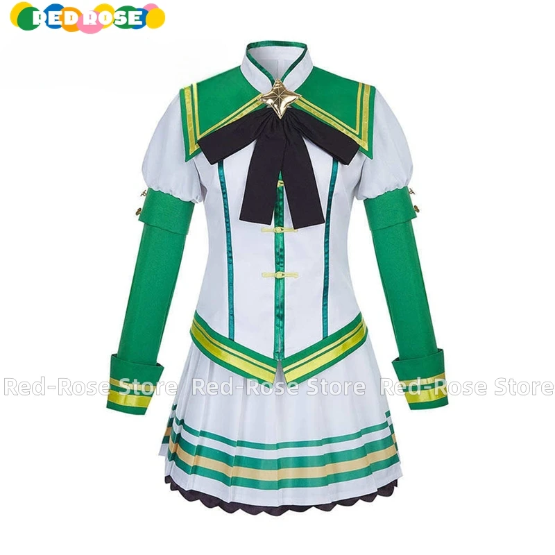 

【Customized 】Anime Uma musume Pretty Derby Silence Suzuka Cosplay Carnaval Costume Halloween Christmas Costume