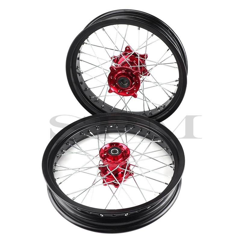 Motorcycle 3.00x17 & 3.50x17 Aluminum alloy Wheel Rim Hub 17 inch 36 holes 3.00*17\