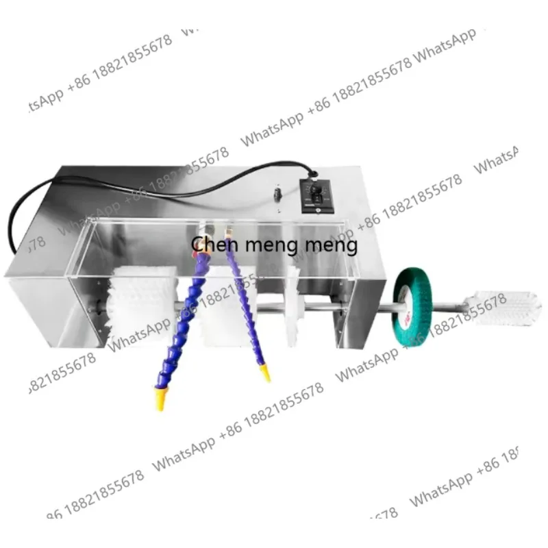 Small Stainless Steel Shoe Washing Equipment Commercial Automatic or Semi-Automatic Shoe Polishing Machine