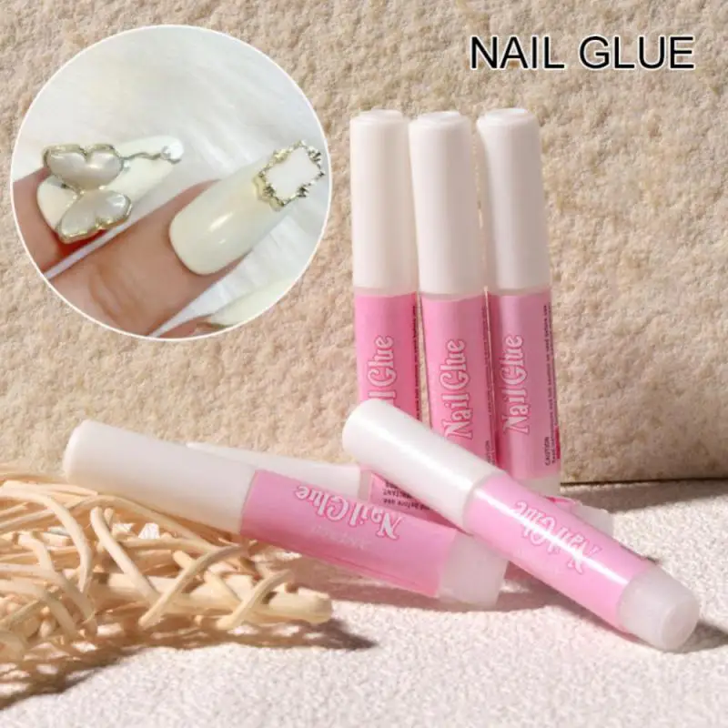 10 Stks/set Beauty Nail Glue False Kunst Decoreren Tips Lijm Nail Accessoires Valse Nagel Strass Decoratie Extension Lijm TSLM1