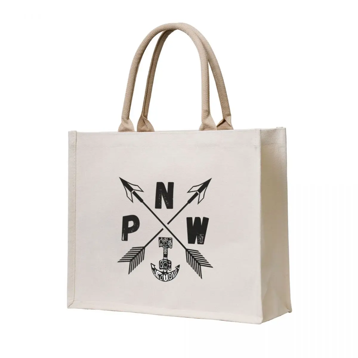 

Vintage Pacific Northwest PNW Tote Bag Big bag women shopping cart bags shopping trolley bag