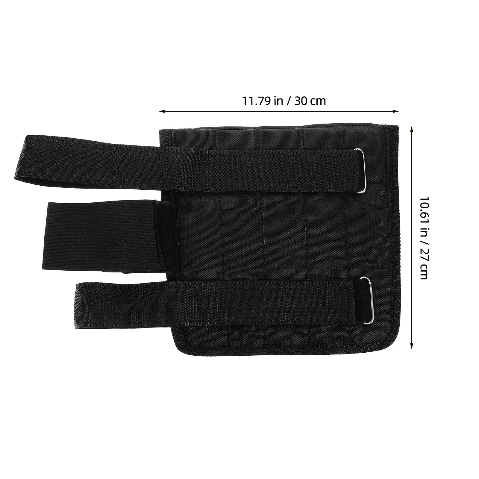 1Pair Adjustable Ankle Weight Covers Empty Weighted Sleeve Leg Weights for Walking Jogging Fitness Training Portable Reusable
