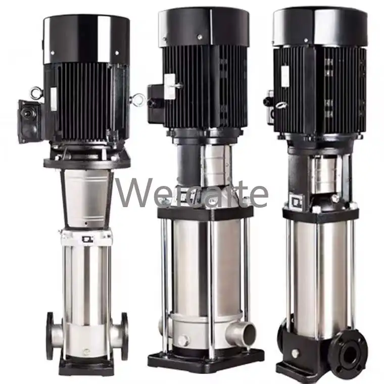 

2M ³/h Vertical Multistage Centrifugal Pump Stainless Steel Frequency Conversion Constant Pressure Boiler Booster Pipeline Pump