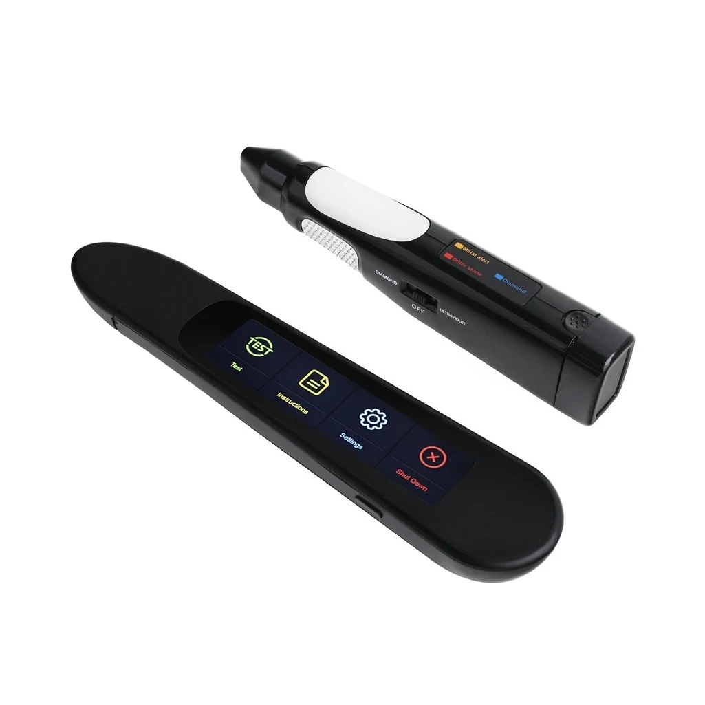 

Diamond Tester Set & LED Indicator Test Pen Natural Diamonds Lab Grown diamond Moissanite Tester