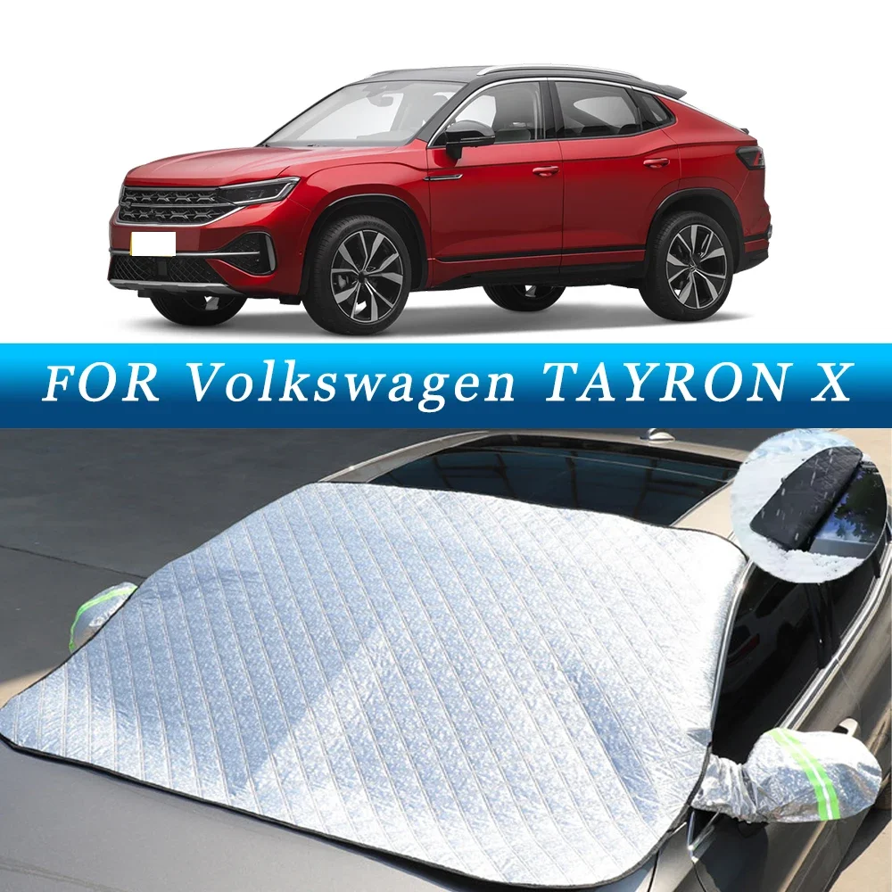

Thickened Car Now Sunshade Windshield Cover With 5/9 Magnets UV Protection Anti Snow Sunlight For Volkswagen TAYRON X