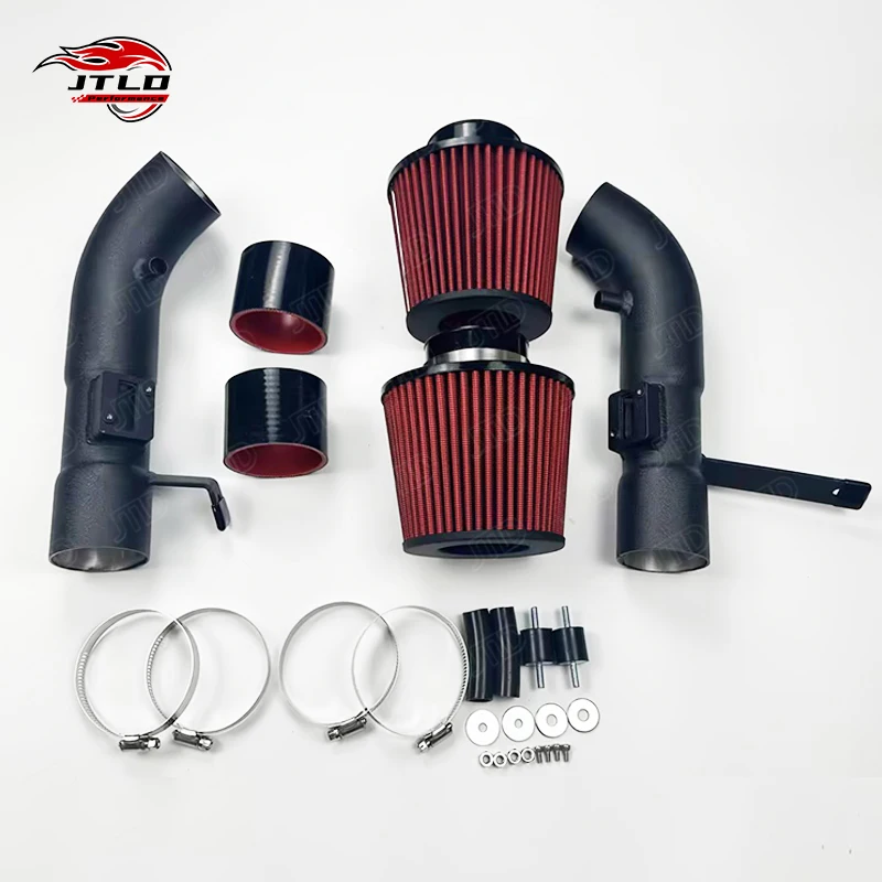 

JTLD INT-IF-001 Turbo Cold Shield Air Intake Filter Kit for Infiniti G35 G37 Sedan 3 2007-2008 Exhaust System