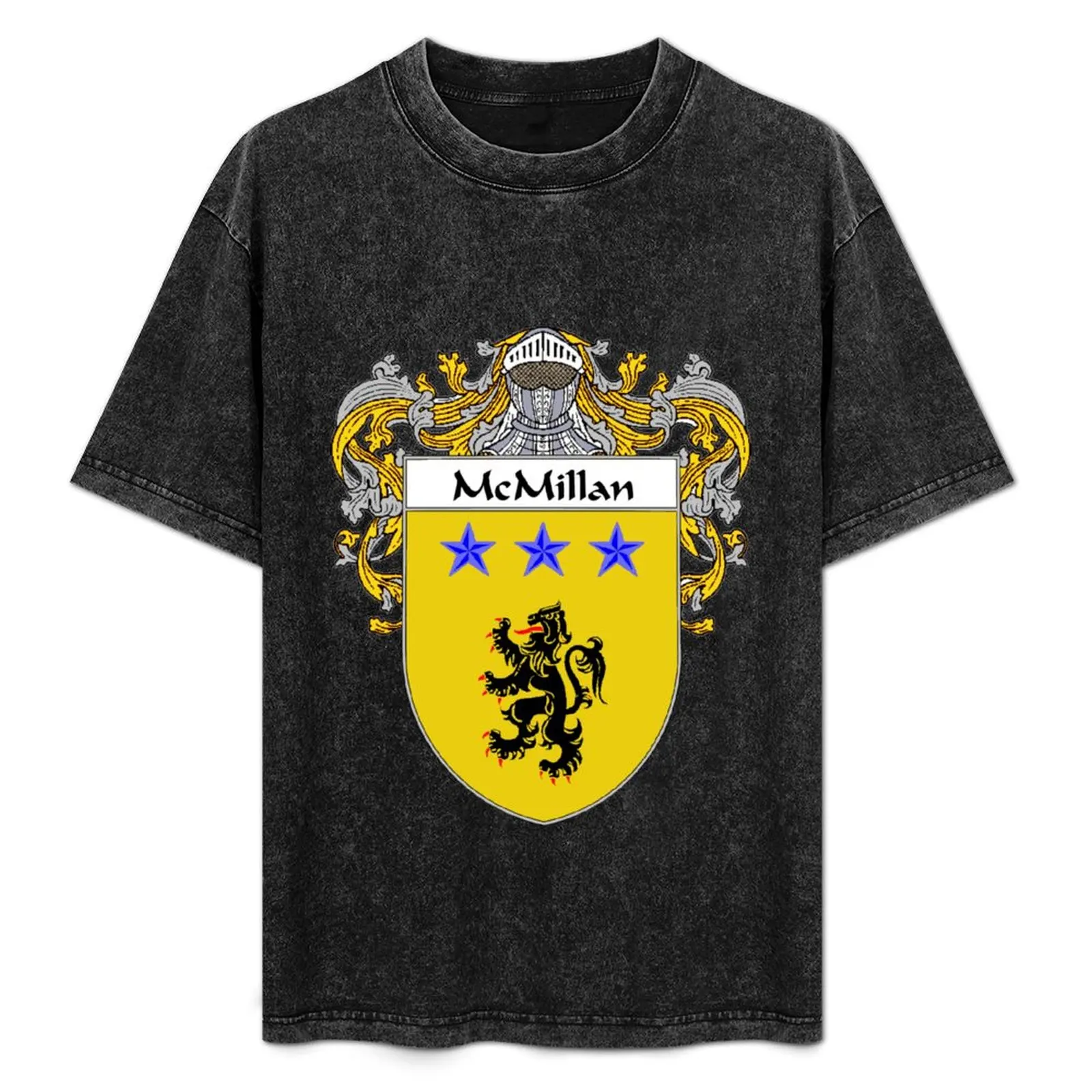 Camiseta con escudo de la familia McMillan, camiseta deportiva de verano de secado rápido