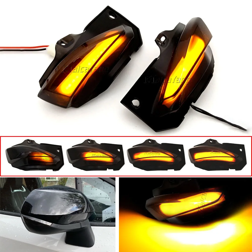 For Toyota Corolla E210 2019 2020 Sienta XP170 2017-2020 Yaris XP210 LED Dynamic Blinker Turn Signal Side Mirror Flashing Light