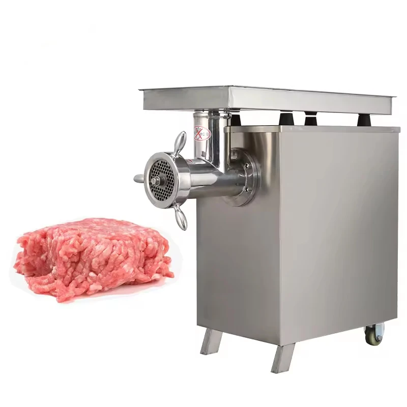 

Large Electric Meat Grinder, Commercial Stainless Steel Sausage Filler, 110V 220V Fresh Meat Chopper