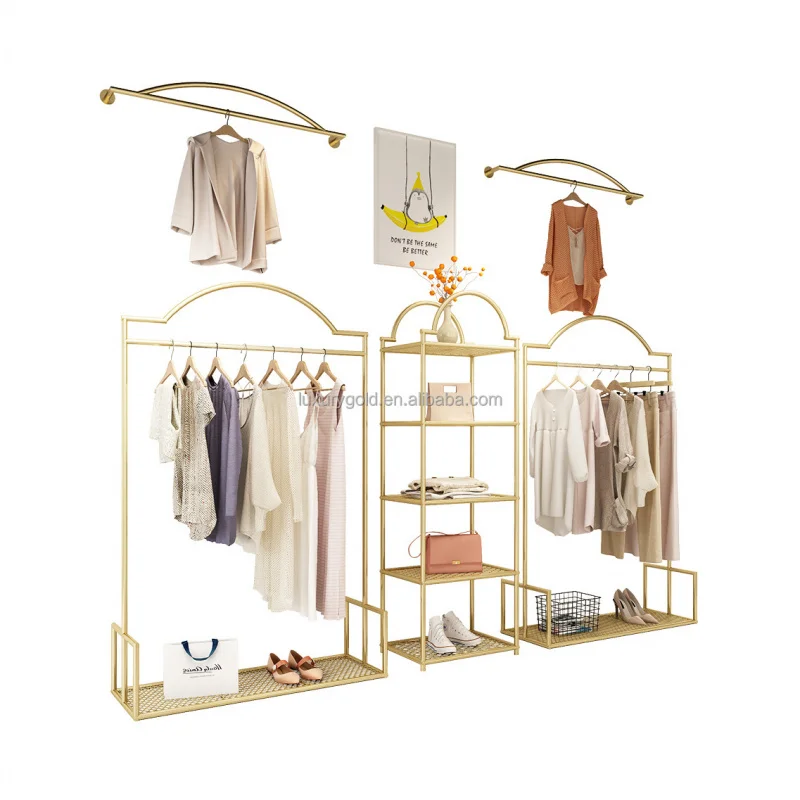 custom.Children Women Store Garment Display Rack Clothes Clothes Stand Display Kids Clothing Racks for Retail Bou