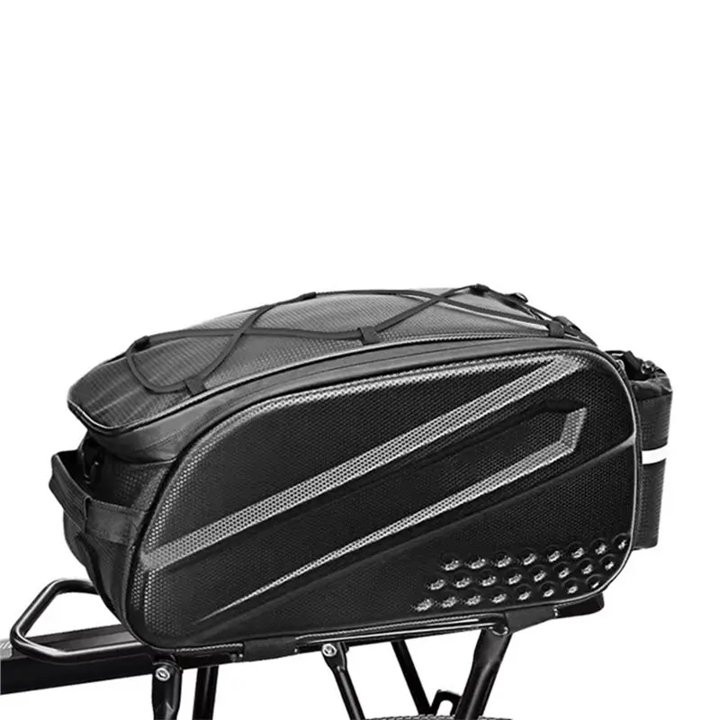 A99I-Bicycle Rear Pannier Bag Large Capacity Waterproof Bike Rack Carrier Tail Seat Trunk Storage Bag For Cycling For Trip