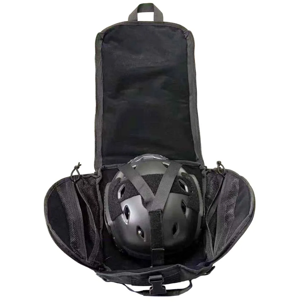حقيبة خوذة تكتيكية خارجية، حقيبة تخزين متعددة الوظائف، حقيبة خوذة ركوب الدراجات، حزمة فاني رياضية للأنشطة الخارجية #2