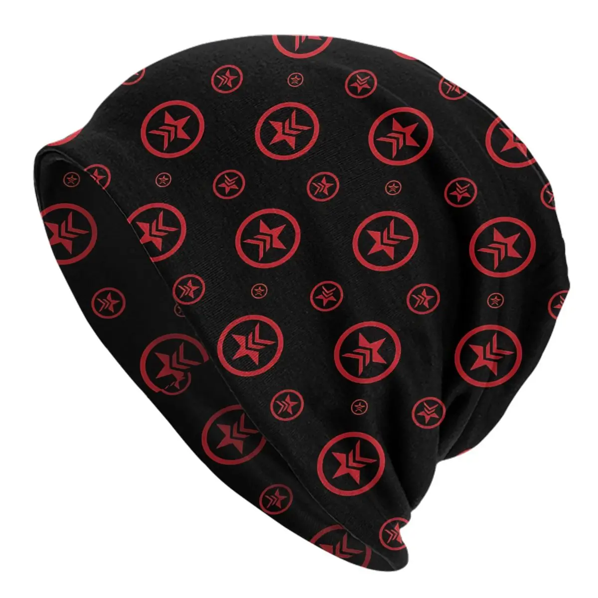 Mass Effect Renegade Bonnet Hat Hip Hop Street Skullies Beanies Hats for Men Women Summer Dual-use Caps
