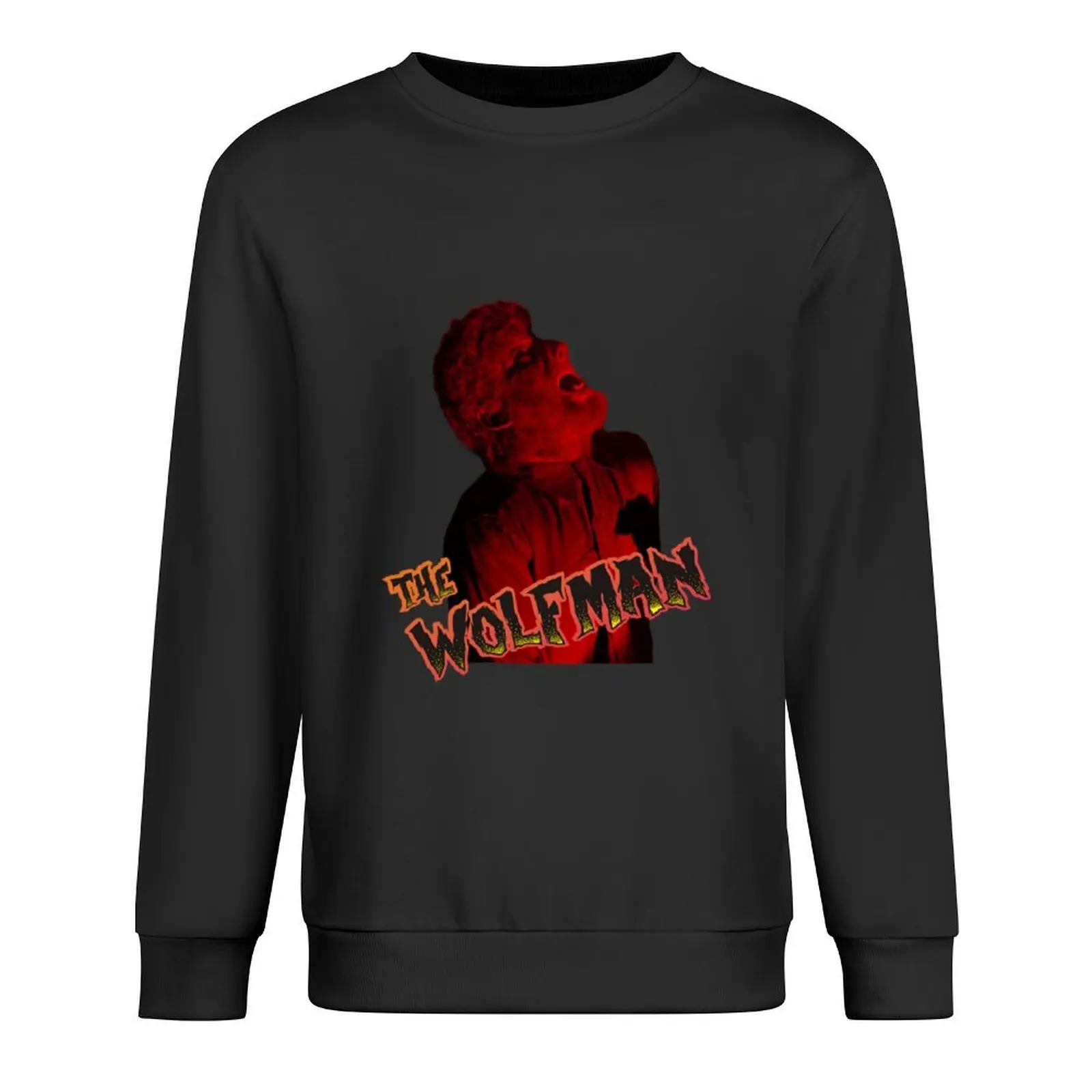 

The wolfman Pullover autumn new products men's winter sweater korean style clothes graphic t shirts men aesthetic sweatshirts