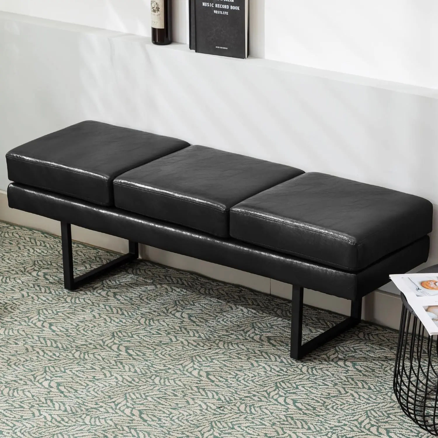 

Waiting Room Chairs Bench Seat,Office Guest Receptions Bench,57 Hes Conference Room Chairs With 3 Seats,Upholstered Lobby