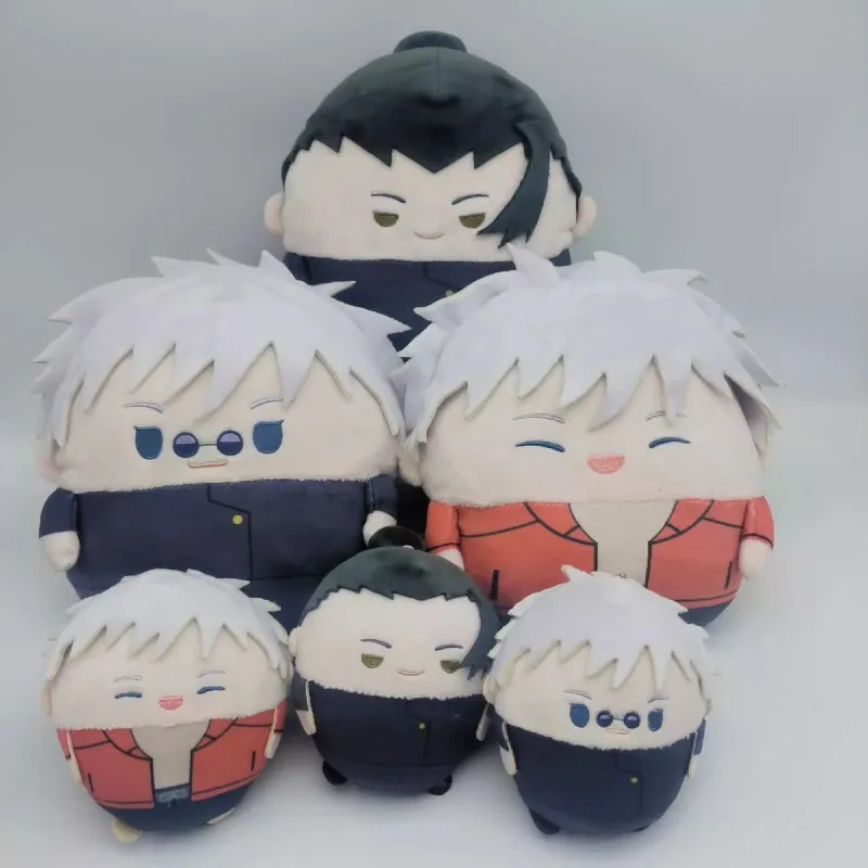Jujutsu Kaisen Peluche Bambola Satoru Gojo Yuji Megumi Morbido Peluche Cuscino 30 cm Anime Periferia Peluche Cuscino Regali Di Natale per I Bambini