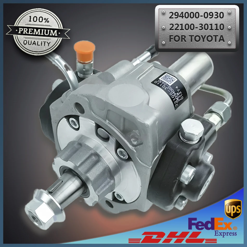 

High Quality Diesel 2KD-FTV Common Rail Fuel Pump 294000-0930 2940000930 22100-30110 for Toyota