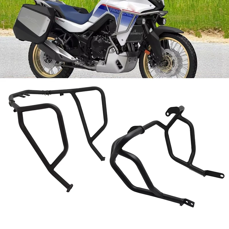

For HONDA XL750 XL 750 TRANSALP 750 2023 2024 Motorcycle UPPER&LOWER Highway Crash Bars Engine Tank Guard bar Bumper Protector