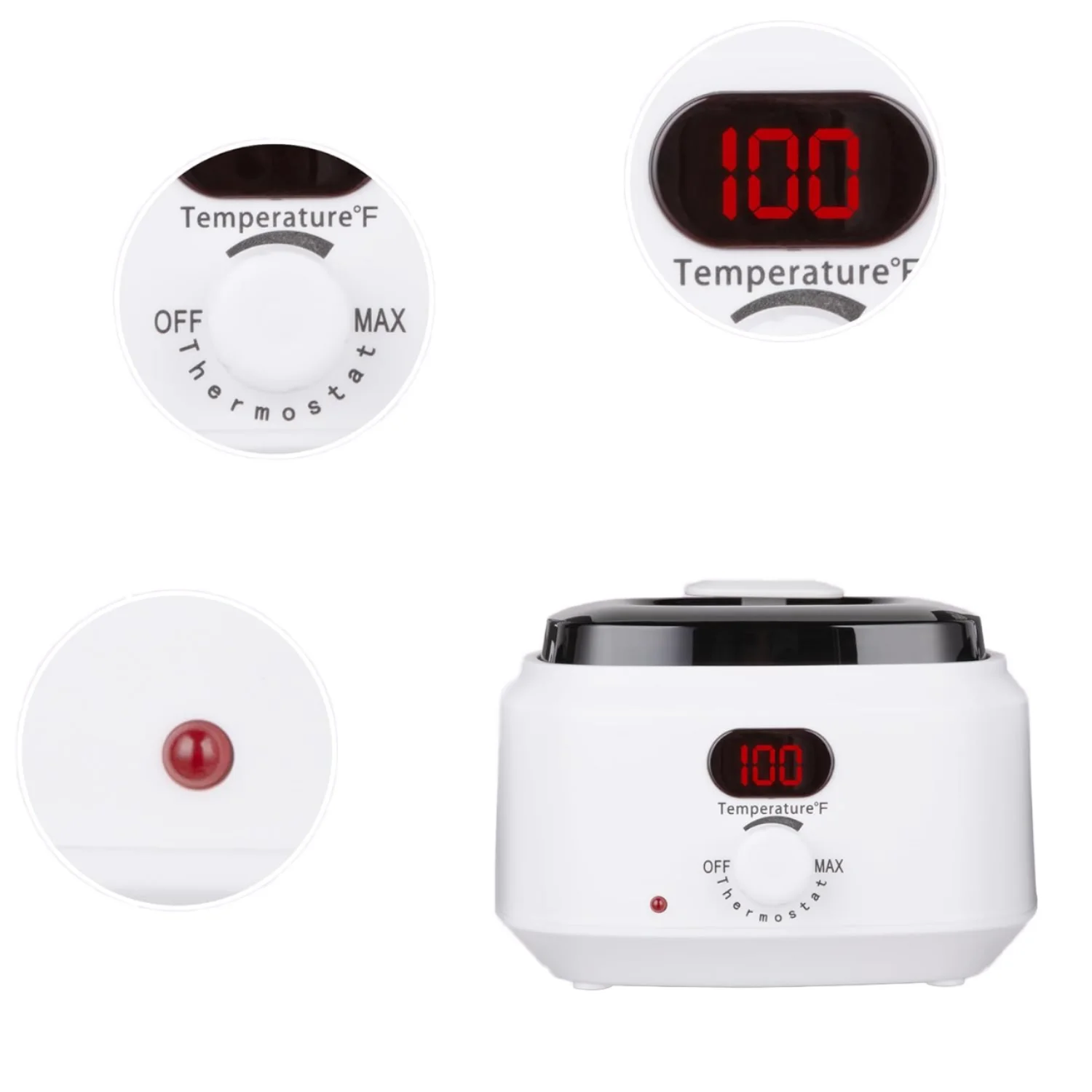 500cc Hair Removal Wax Beans Heater Hand Foot Body Care Melting Wax Heating Machine