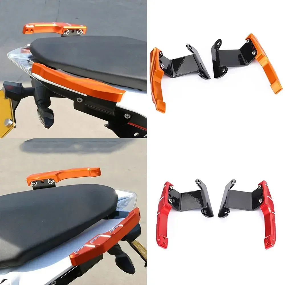 

For KTM DUKE 250 390 Duke 250 DUKE390 Motorcycle Handrail Tail Bracket Handle CNC Aluminum Tail Armrest Thickened Rear Passenger