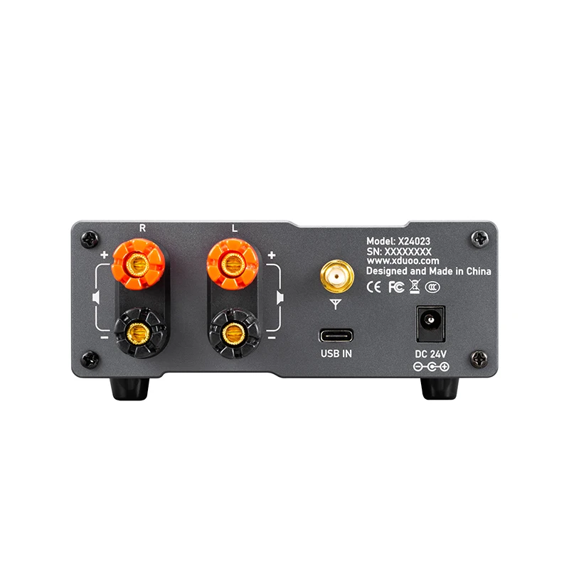 XDUOO DA-100 전력 증폭기, 출력 전력 50W * 2 HD 블루투스 지지대, SBC/AAC/aptX/LDAC DA100, USB DAC 헤드폰 앰프, ES9018K2M