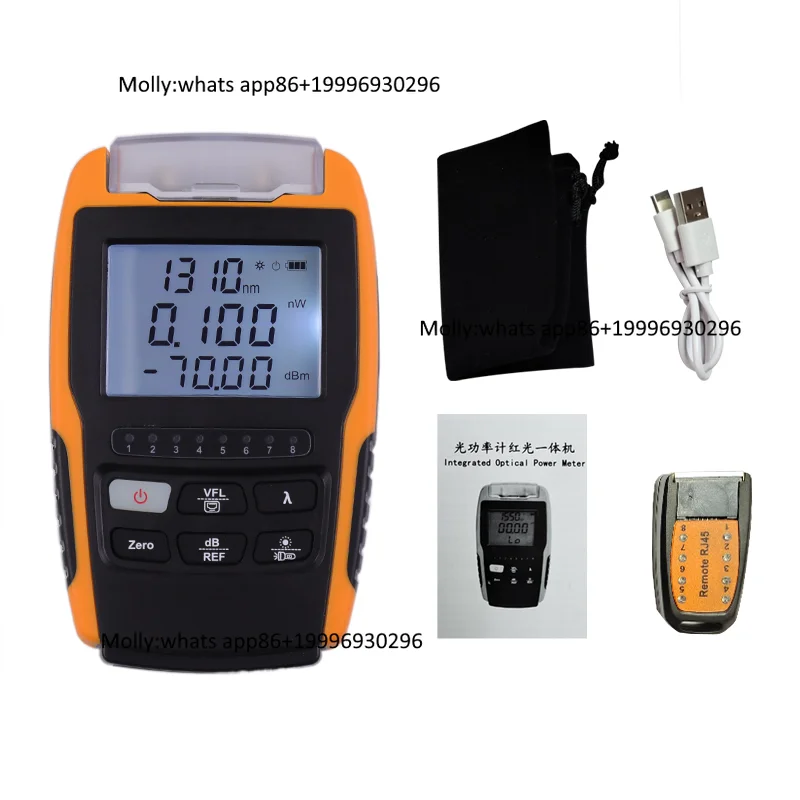 SVP21 Series Multifunctional All-In-One Machine Optical Power Meter (Opm) and Visual Fault Locator (VFL) With 700mAh Li Battery