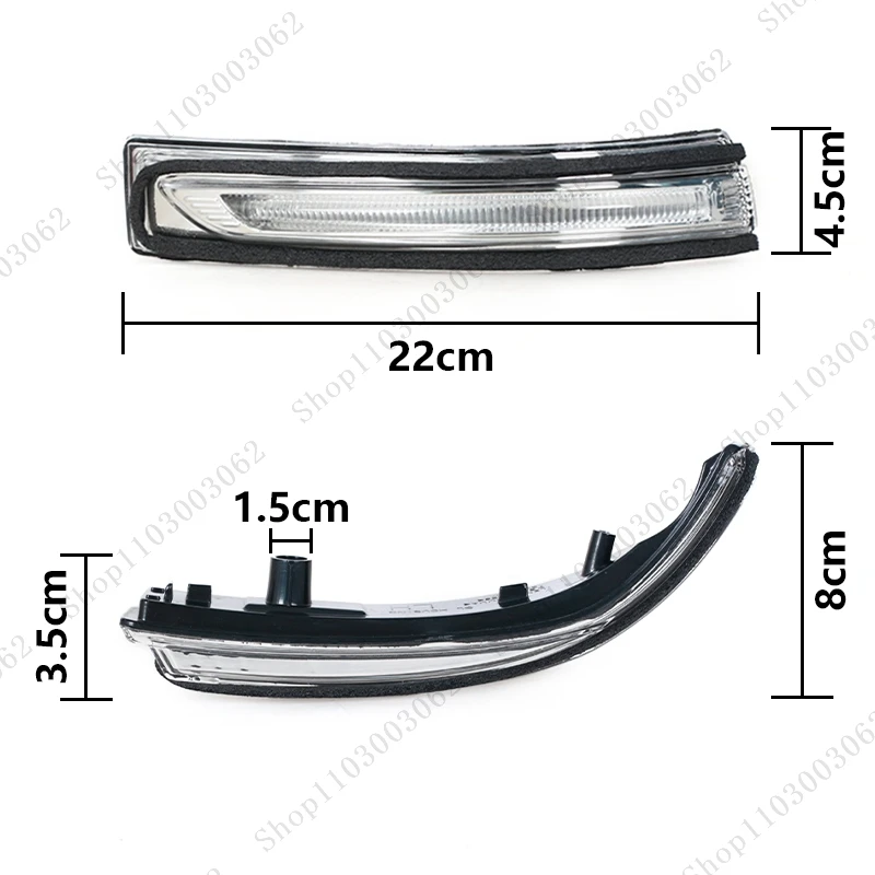 Led Richtingaanwijzer Auto Exterieur Achteruitkijkspiegel Signaallamp Voor Kia Kx5 Sportage 2019-2021 87613-d9100 87623-d9020